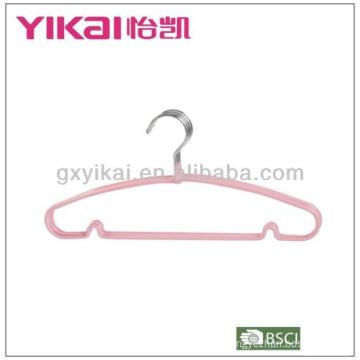 Set of 10pcs PVC coated metal shirt hanger